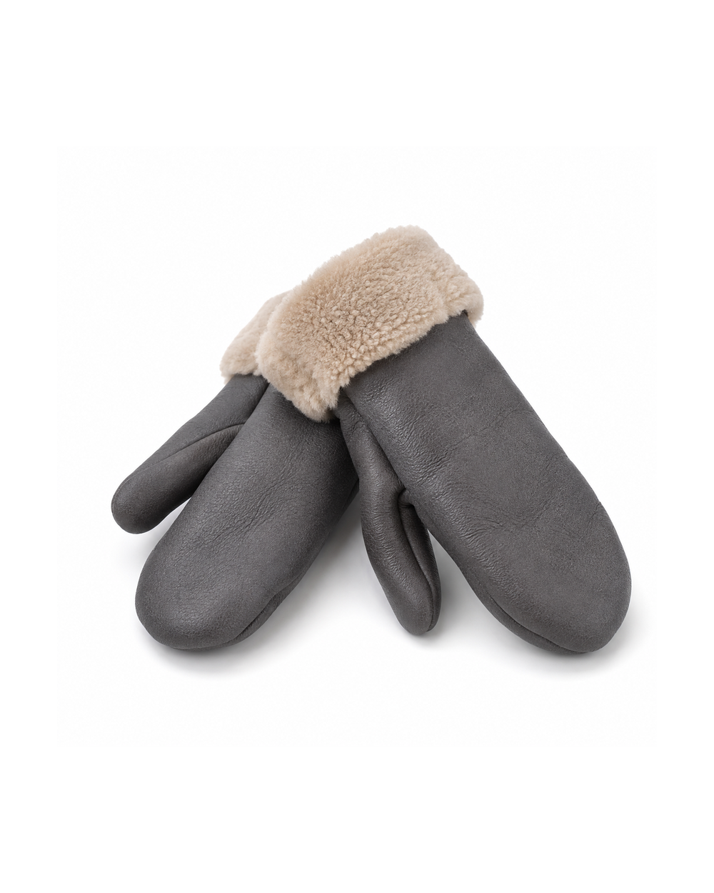 Dámské kožené palčáky z ovčí vlnou